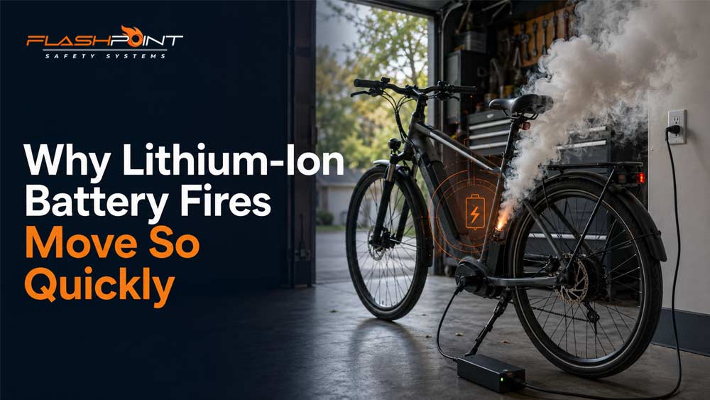 Why Lithium-Ion Battery Fires Move So Quickly