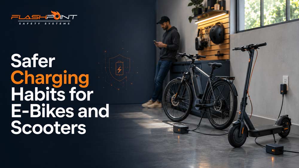 Safer Charging Habits for E-Bikes and Scooters